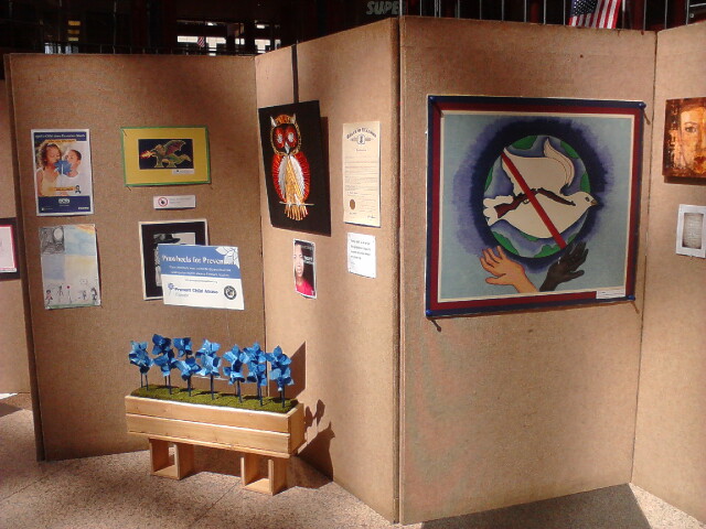 Therapeutic Day School Students' Artwork Displayed at Thompson Center