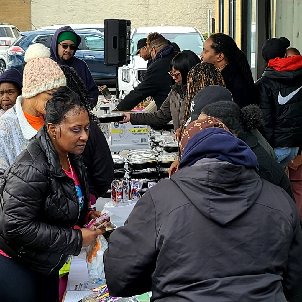 CBS News Highlights our Weekly Tuesday Community Meal Distribution